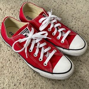 Red converse